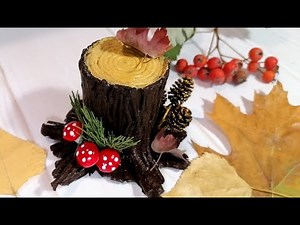 How to Make a Tree Stump 🌳 | Easy Fall Craft for School