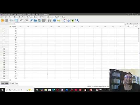 Practical on Testing Hypothesis for One-Sample t-Test Using SPSS Video 1b