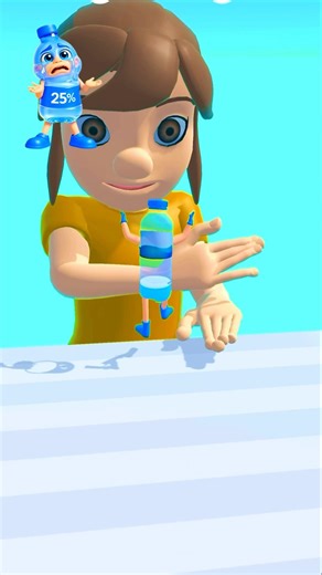 Bottle Running Game play 😂❤️ #youtubeshorts #gaming #shorts