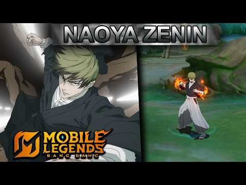 Naoya | Chou Custom Skin Showcase | Mobile Legends x Jujutsu Kaisen