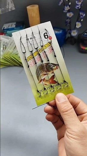 Lưỡi trùm nho câu 4-7 cá chép SIÊU HOT #fishing #fishinghooks #shorts