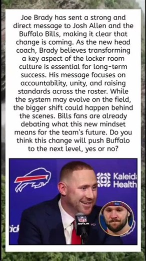 Joe Brady Signals Big Change for Josh Allen, Bills 🏈🔄