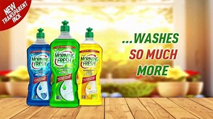 Your trusted Kitchen Expert now in a new transparent pack. Now you know, share to spread the excitement. #MorningFresh | Morning Fresh Nigeria