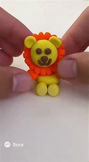 Making a Play-Dough Lion… Then SQUISH! 🦁💥