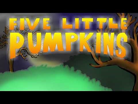 Five Little Pumpkins ANIMATED(Instrumental)