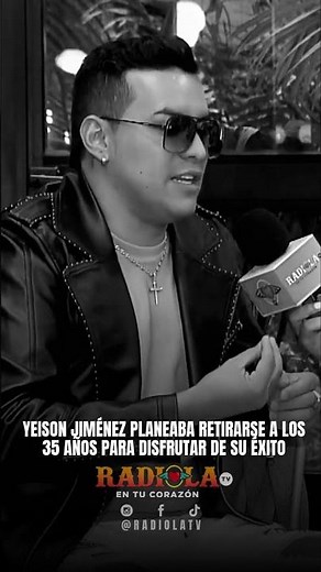 Yeison Jiménez planned to retire at 35 to enjoy his success