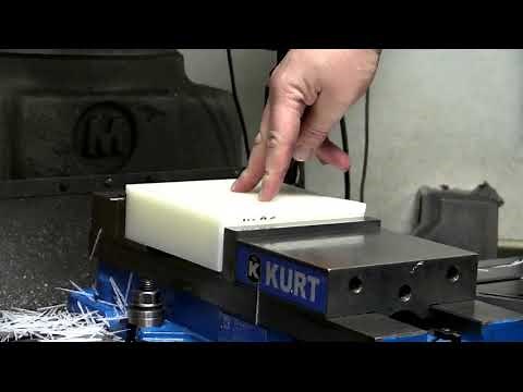 Machining Plastic: How to Square a Plastic Block