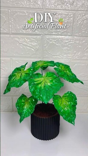 DIY Planter🪴 | Waste Material Craft Ideas #diy #diyplanter #craft #diyartificialplant #plants