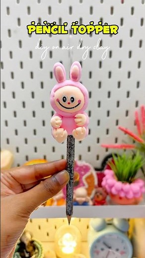 Diy viral clay Labubu | how to make labubu😱😱| #clay #diy #craft #trending #ytshorts @craftykiki