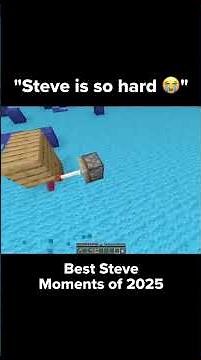 The best moments of Steve | Minecraft | Hero op | #minecraft #heroop