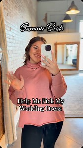 Which dress should this summer bride wear? 💍🌹☀️#wildrosebridal #bride #engaged #wedding #weddingdress #bridalgown #2025bride #bridalshop #2026bride #bridal #summer #fyp | Wild Rose Bridal Mount Carmel