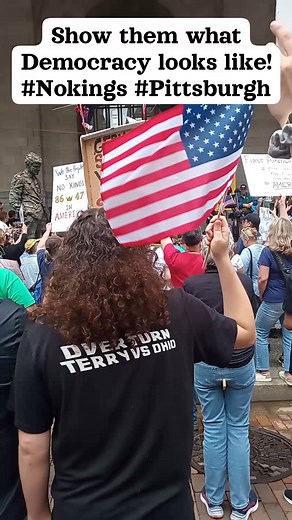 3 comments | No Kings March and protest, Pittsburgh, PA! | Hello World Studios | Facebook