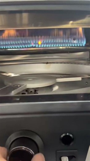 14inch rotary pizza oven with phone capable electric connecting