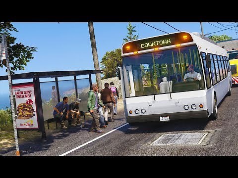 Paleto Bay Bus Driver - Los Santos Goes to Work - Day 54