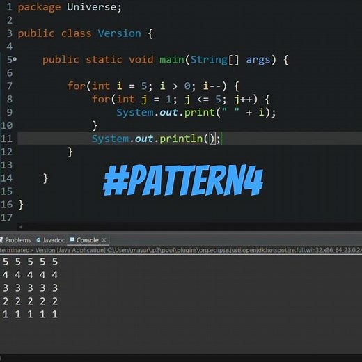 Java Nested Loops Made Easy 🔥 #coding #java #javatutorial