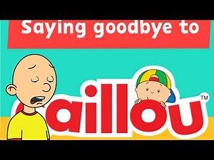 Caillou's Own Show is Getting Canceled