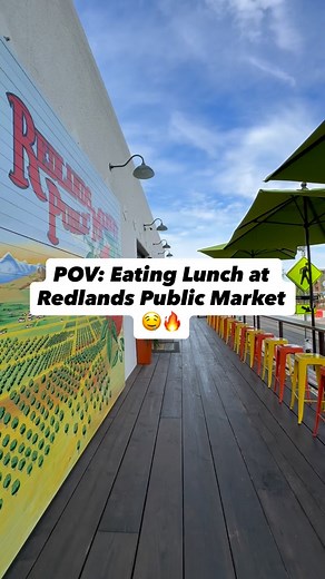 Just another perfect lunch at Redlands Public Market 😋 📍Redlands Public Market 330 3rd St., Redlands, CA 92374⁠ #explore #redlandspublicmarket #nowopen #hangoutspot #ie #rpm #ieeats #hiddengem #viral #California #SoCal #redlands #lunch #lunchbreak #midday #Wednesday #weekday #plans SUN-THURS: 8AM-10PM⁠ FRI-SAT: 8AM-12AM⁠ *BREAKFAST ONLY BEFORE 11AM | Redlands Public Market