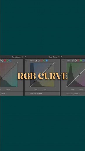 RGB Curve kya hota hai ?🌈 Understand RGB CURVE in 60sec #lightroomtutorial #photoshop