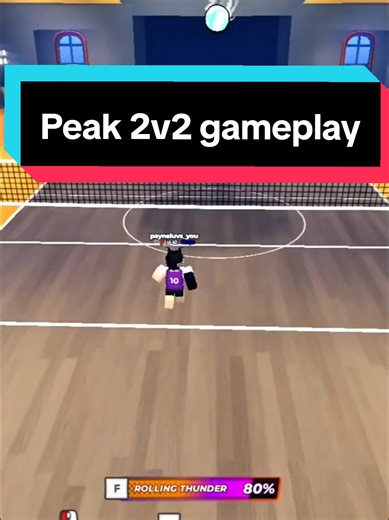 Did 2v2, cool and not cool, also low-key gonna take a break from this game since yogan is broken and I am going back to silver 1 bc of it. #roblox #volleyballlegends
