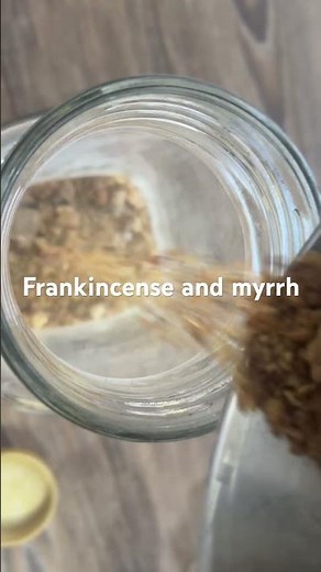 Infusing extra virgin olive oil with frankincense, myrrh and many more #extravirginoliveoil