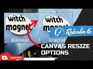 Rebelle 6 New Features: Transform and Canvas Resize