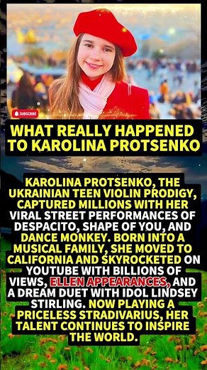 What Really Happened to Karolina Protsenko #shorts #viral