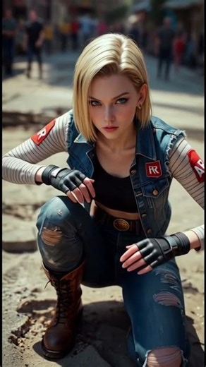 Androide 18 | ¡Lanzando el Ataque más Poderoso! ✨ DBZ Cosplay Live Action