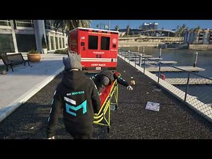 FiveM Advanced Ambulance Menu / Spawn Stretchers & Props / Dispatch / CPR & Revives
