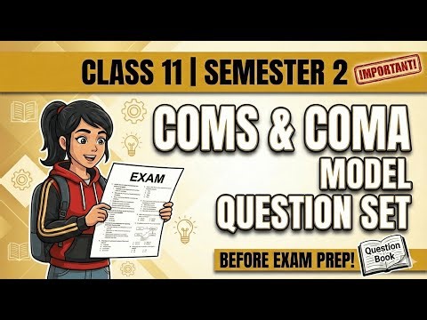 WBCHSE Class 11 Semester 2 | Computer Science & Application Model Question Set (2026)