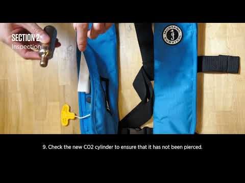 MIT 70 Manual Inflatable PFD Re-Arm Instructions | Mustang Survival