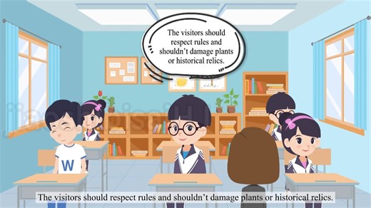 🥇【教师比赛制作】省级一等奖微课分享 🔥出彩的获奖微课视频如何设计⁉️万彩动画高中英语微课《The World's cultural Heritage》