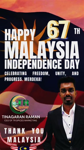 Let’s celebrate Malaysia’s independence with pride in our hearts and hope in our future.#merdeka #malaysia
