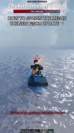 How to Spawn the Megalodon in Fisch Game Update