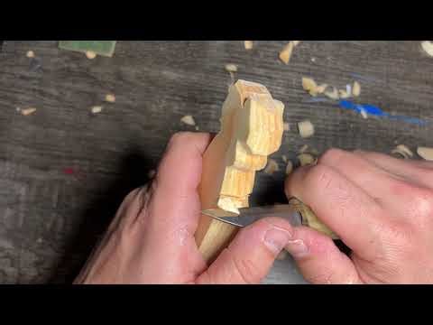 How To Carve A Squirrel Out Of Wood