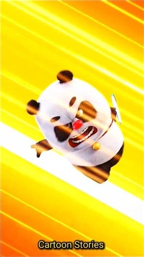Badminton Match 🐼🏸 | Cute Cartoon Stories #cartoon #kids #shorts #shortvideo