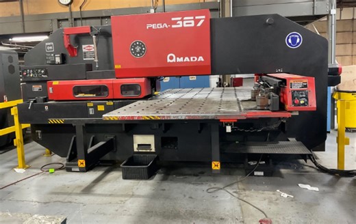 Amada Pega 367 Turret Punch Press (Used, 2001) — Canada [c7979073] | ZatPat Machines