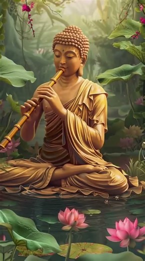 Buddha Flute • Deep Calm #Shorts #RelaxAura8
