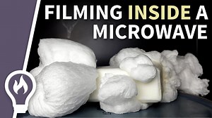 Ivory Soap Foams and Expands In an Experiment Filmed Inside an Active Microwave