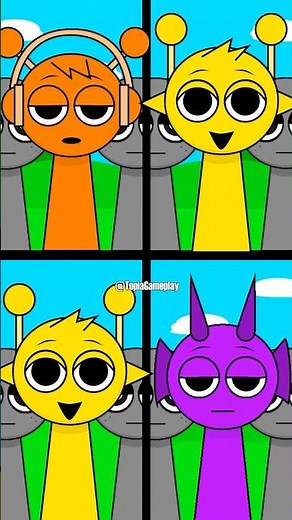 64 bits 32 bits 16 bits 8 bits 4 bits 2 bits 1 bit 1/2 bit 1/4 bit - Incredibox Sprunki #shorts