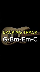G Major Pop Rock Backing Track | G Bm Em C | Guitar Solo & Practice