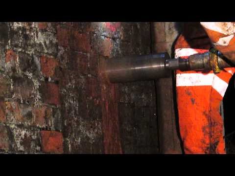 Core Drilling a Bridge Abutment (Brick)