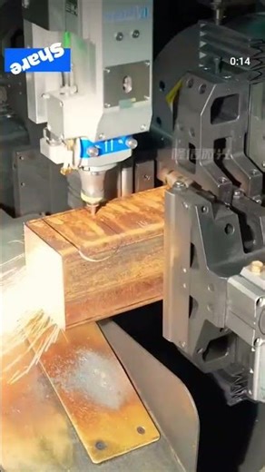 CNC machine pipe cutting#square tube cutting#CNC
