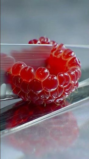 raspberry #asmr #new #asmreatingsounds #asmrsounds #fruit #love #shortvideo #asmrvideo #ai #jelly