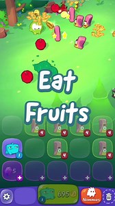 Om Nom: Merge, a new game from the creators of Cut the Rope, available now for iOS and Android: http://zep.tl/onmerge From ZeptoLab, the creators of Cut the Rope, comes the sweetest merge game ever! An abundance of fruit has started cropping up throughout the land. What a delicious treat! It's up to Om Nom to restore the balance and save the magic forest. However, he can’t do this on his own, there’s just too much fruit for one mouth! | Cut the Rope