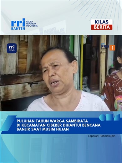Puluhan tahun warga Sambirata di Kecamatan Cibeber/ dihantui bencana banjir saat musim hujan. Kirimkan informasi foto dan video anda melalui: WA: 08111450949 Dengarkan Pro 1 Banten melalui 94,9 FM. Update informasi terkini melalui www.rri.co.id dan mobile App RRI Digital. X: @rribanten Facebook: RRI Banten Tiktok: rri_banten Youtube: RRI Banten #kotacilegon #robinsar #banjircilegon #kecamatancibeber
