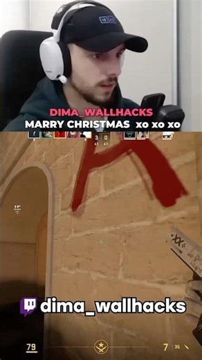 Merry Christmas #cs2 #csgo #counterstrike #gaming #dima #wallhacker #dimawallhacks