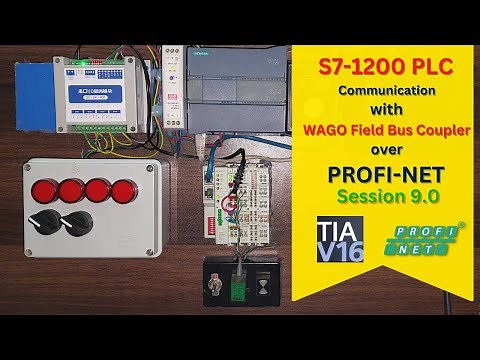 TIA Portal : How to connect WAGO Field bus coupler with S7-1200 PLC using PROFINET Interface TIA