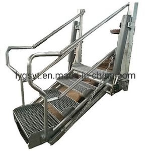 [Hot Item] Movable Step Ladder Folding Stair with Handrail for Truck Tanker Loading Station