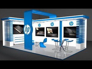 Cinema 4D Modeling Tutorial - Exhibition Stall Modeling in C4D | 3D Modeling in Cinema 4D