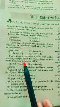 class 12 physics chapter 1important mcq#cbse#jac#icse